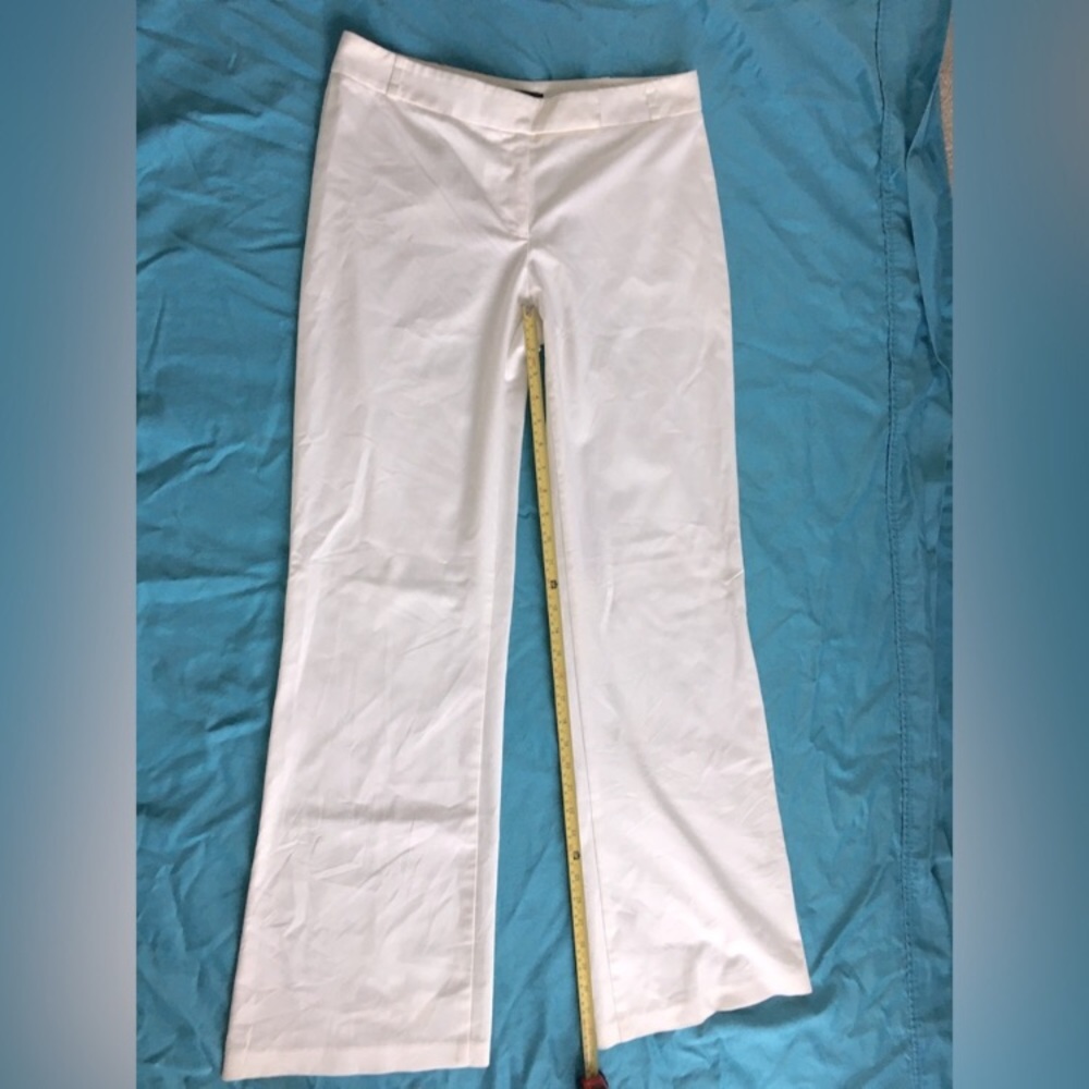 90’s Bebe ivory/off white pants, rich feel.